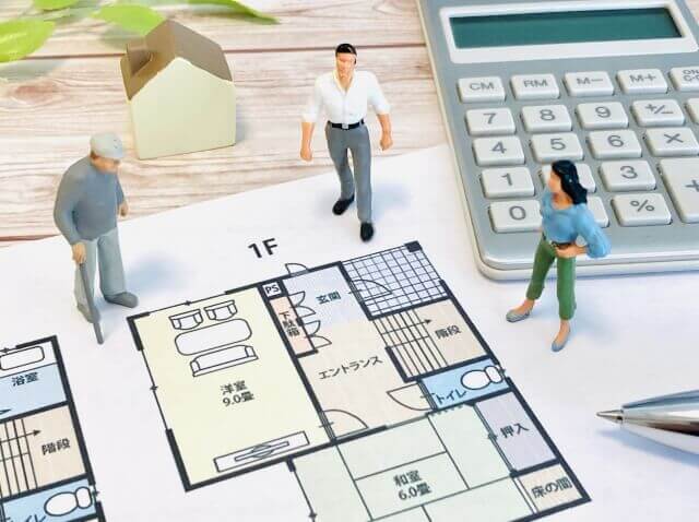 二世帯住宅の間取りは3種類ある
