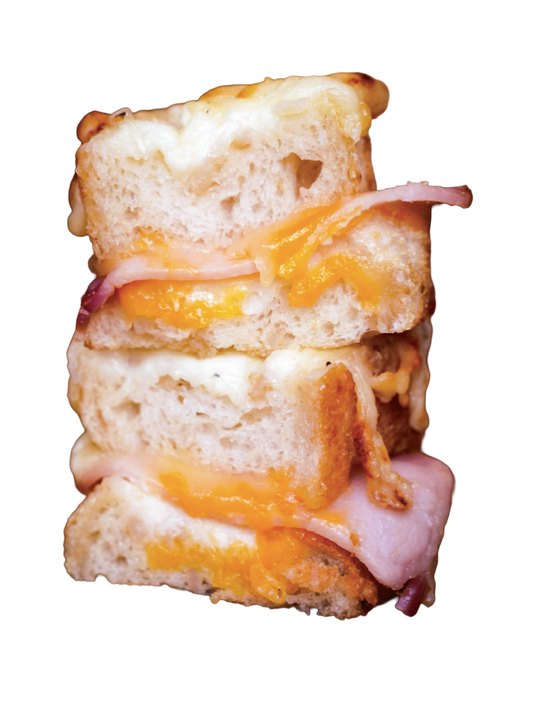 燻製ベーコンのチーズフランス