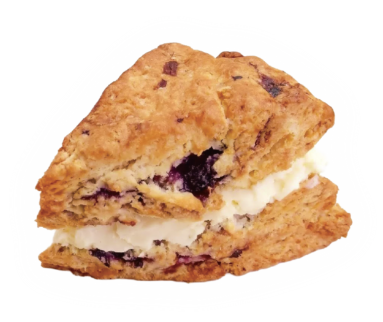 ブルーベリービスケットクリームチーズサンド