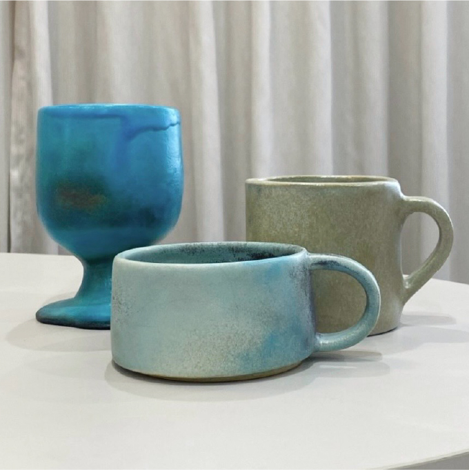 inui pottery［マグカップ・皿・プレート・コンポート・茶碗・インセンスホルダー、陶器のアクセサリー ］