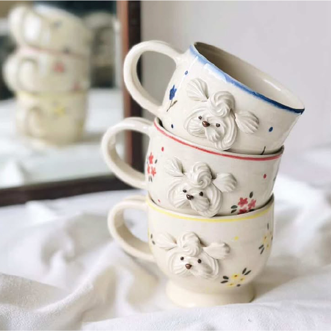 文鳥舎［ マグカップ、ジャグ、花瓶 ］