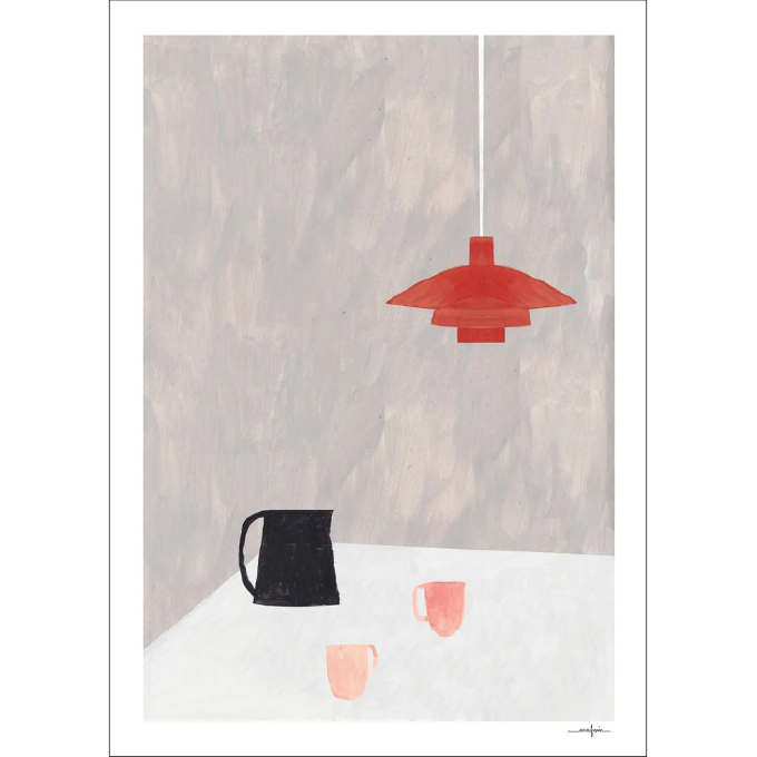 アートポスター THE POSTER CLUB x Ana Frois「ORANGE PENDANT」