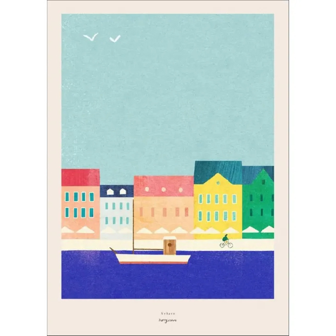 アートポスター Henry Rivers「Nyhavn」