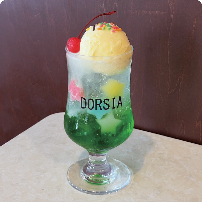 クリスマスクリームソーダ